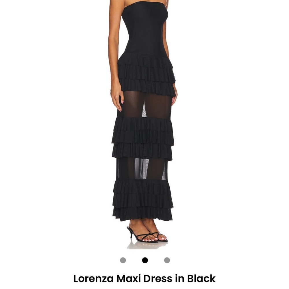 Superdown Lorenza Maxi Dress in Black